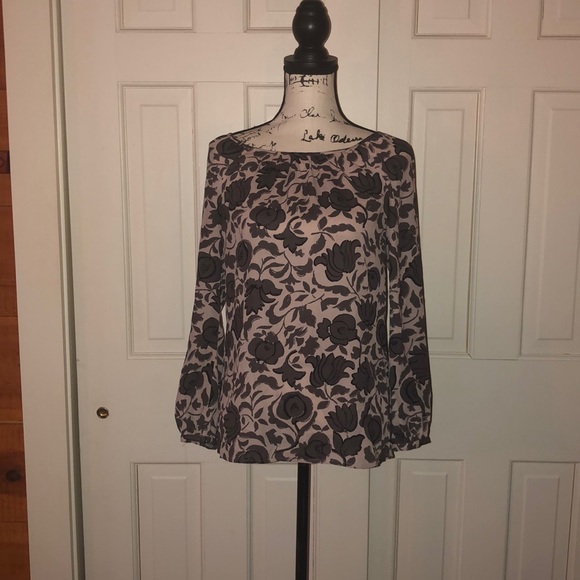 LOFT Tops - Ann Taylor Loft Floral Pattern Blouse
